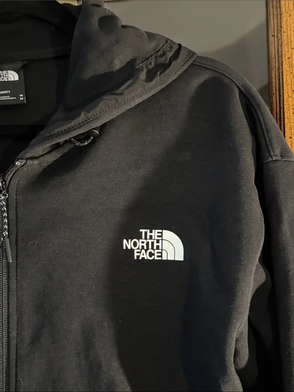 The North Face Black Zip-Up Hoodie Jacket